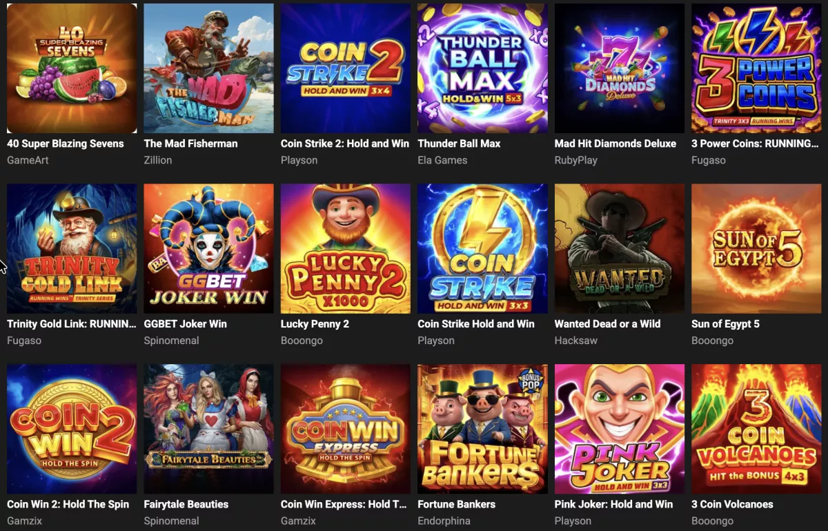 GGBET Slots